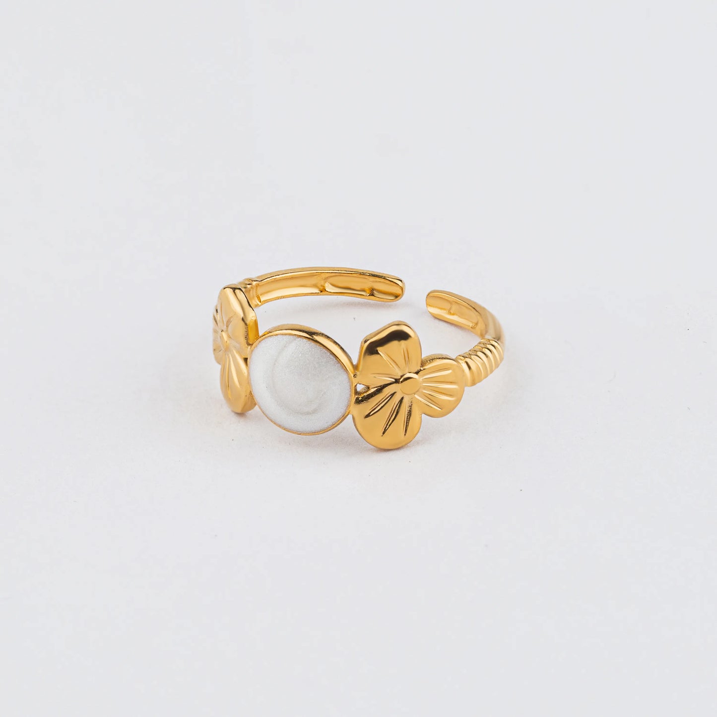Bloom – Gold Floral Ring