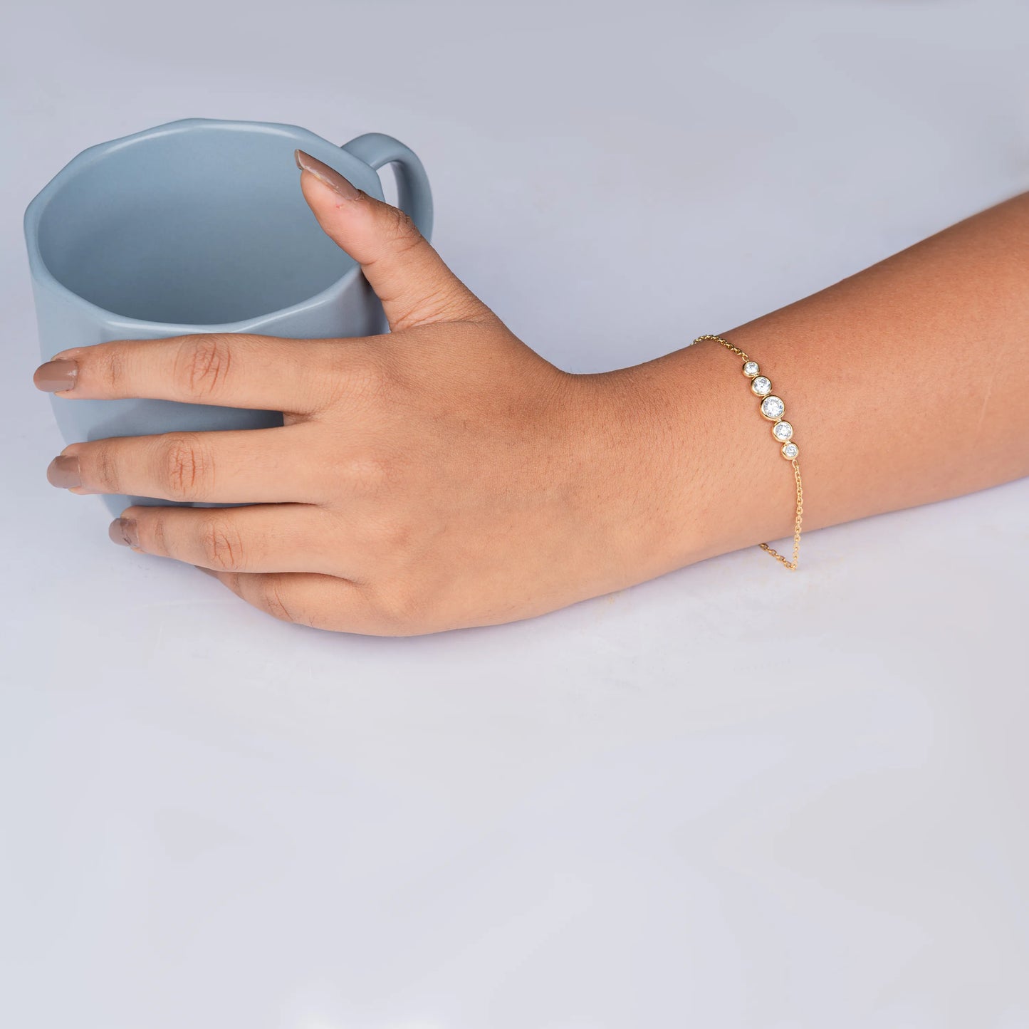 Lumen – 18K Gold Plated CZ Bracelet