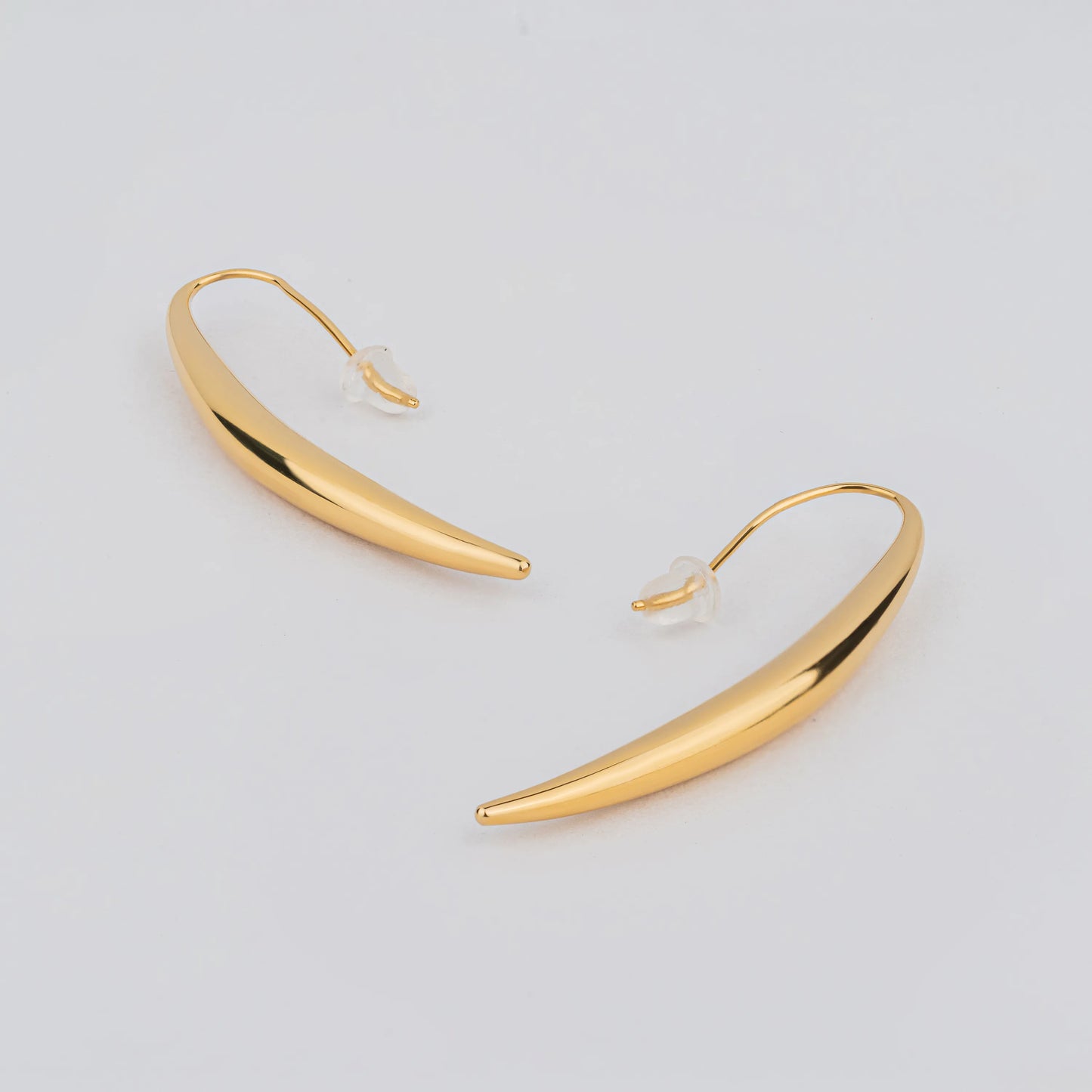Arch – 18K Gold Plated Arc Drop Earrings