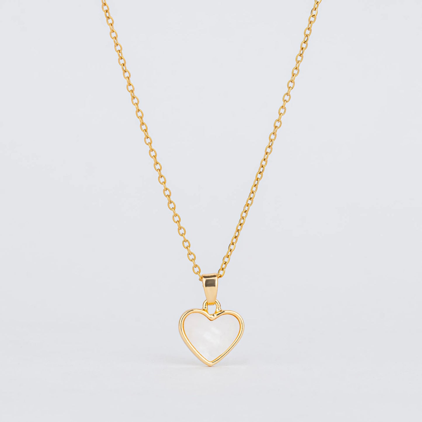 Amour – 18K Gold Plated Heart Pendant Necklace