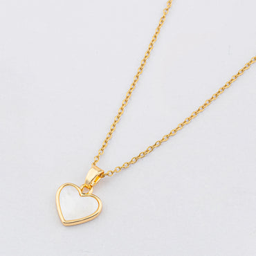 Amour – 18K Gold Plated Heart Pendant Necklace