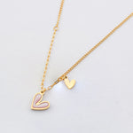 Sweetheart – Gold Heart Pendant Necklace