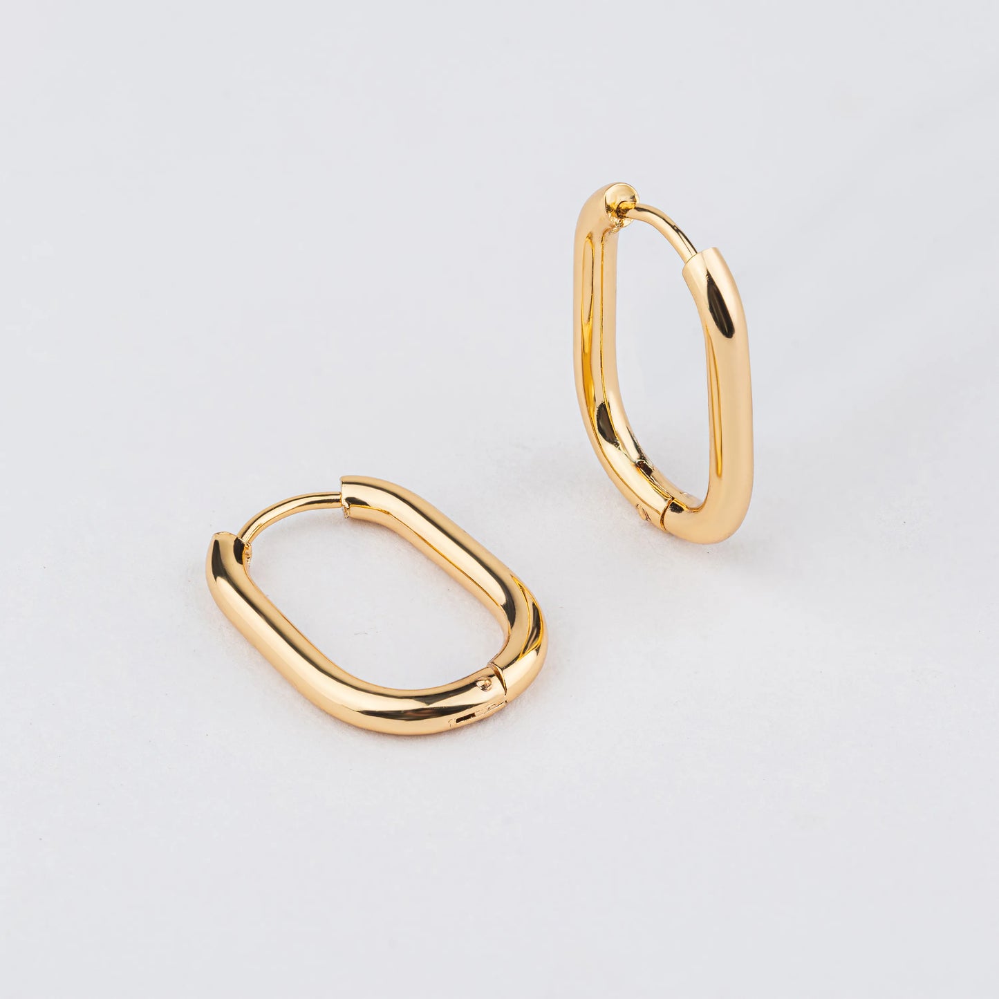 Span – Minimal 18K Gold Plated Hoop Earrings