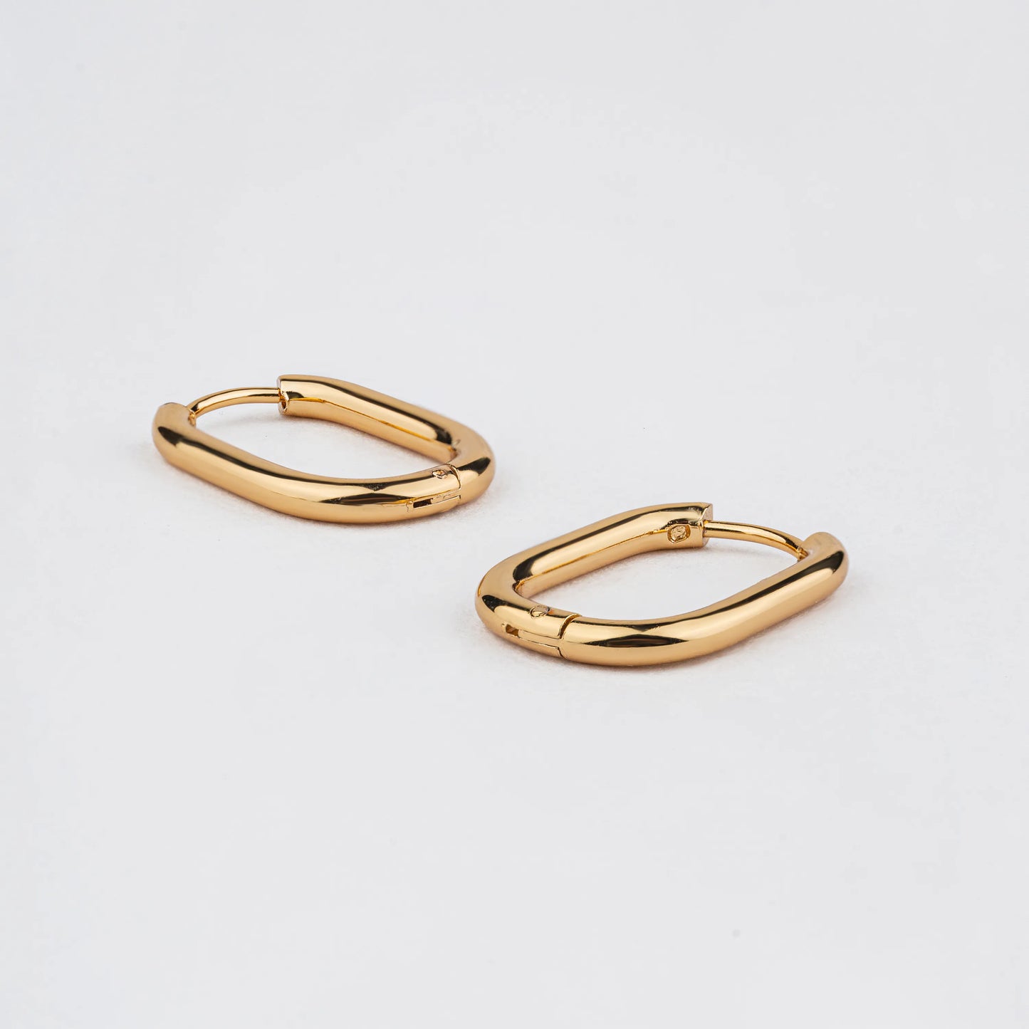 Span – Minimal 18K Gold Plated Hoop Earrings