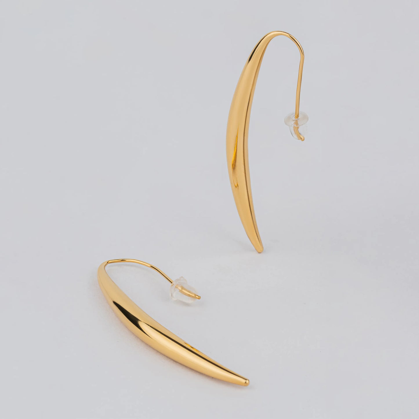 Arch – 18K Gold Plated Arc Drop Earrings