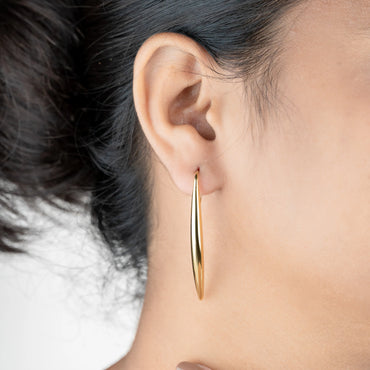Arch – 18K Gold Plated Arc Drop Earrings