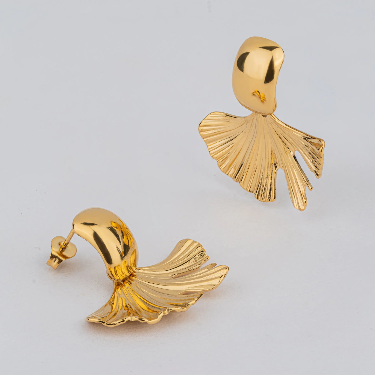 Flutter – 18K Gold Plated Statement Studs