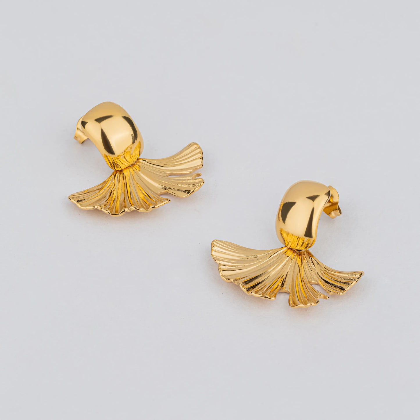 Flutter – 18K Gold Plated Statement Studs