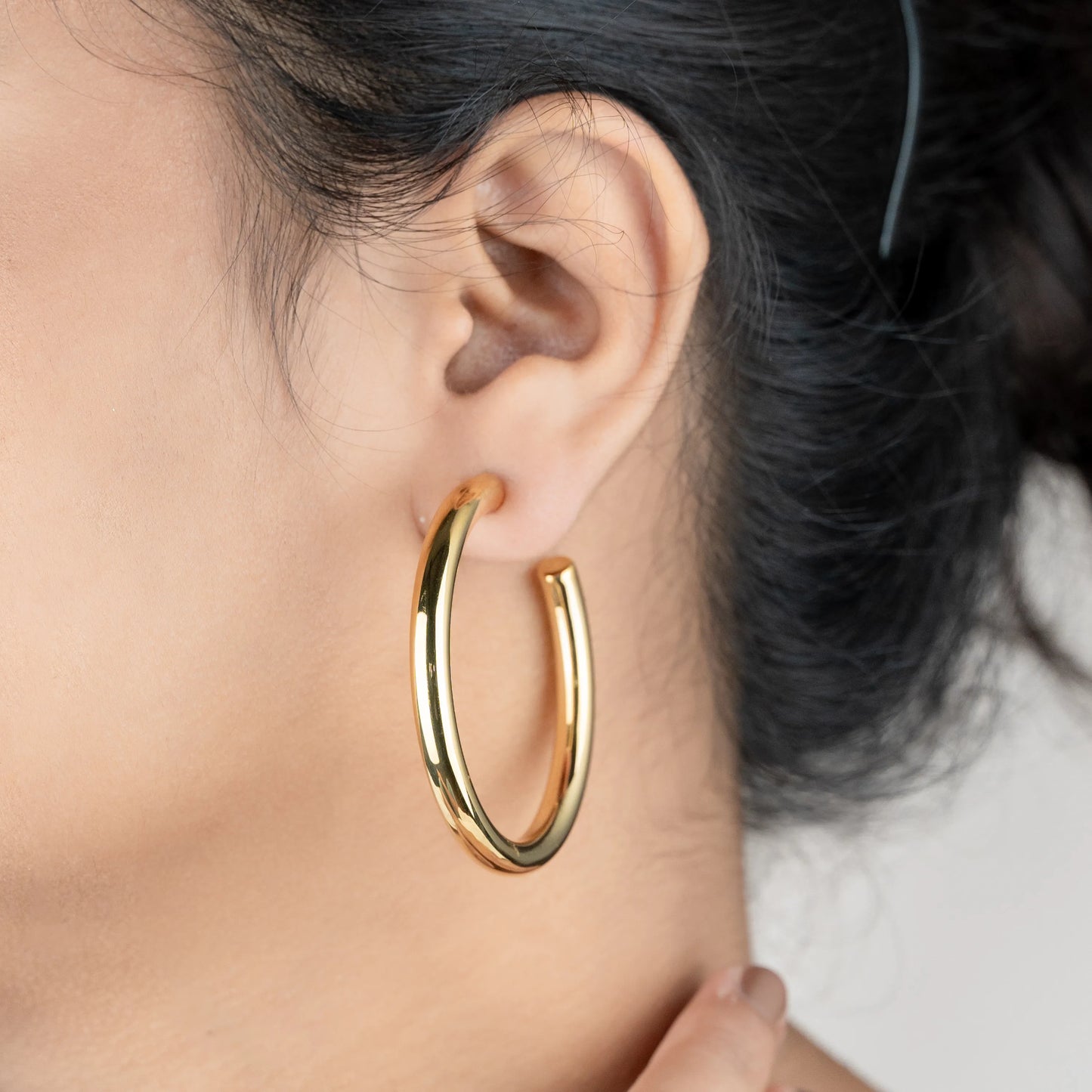Loop – 18K Gold Plated Hoop Earrings