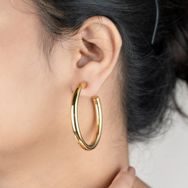 Loop – 18K Gold Plated Hoop Earrings