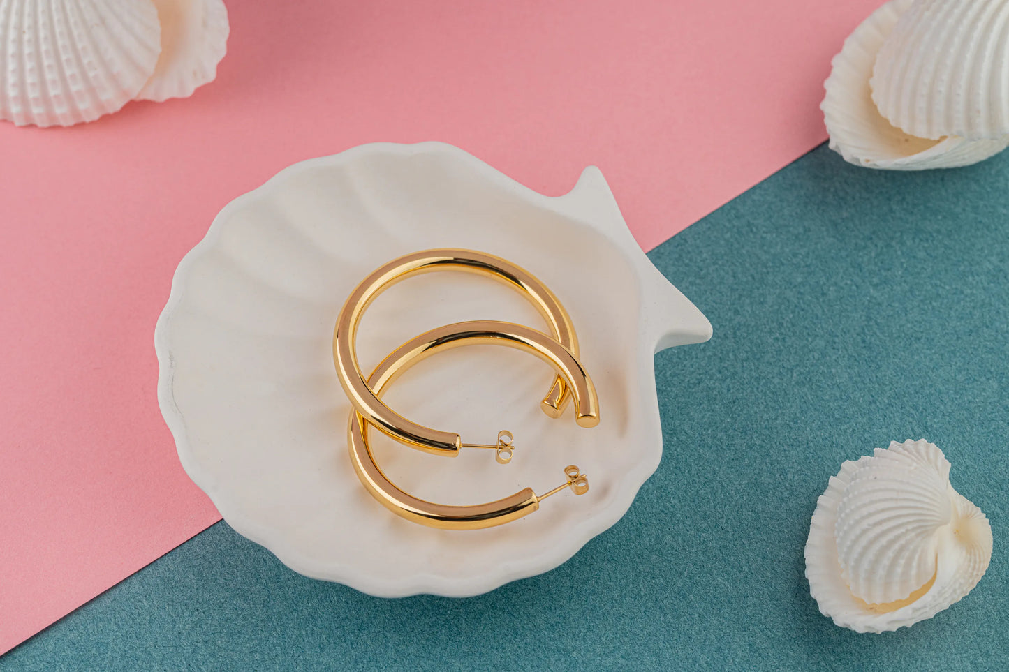 Loop – 18K Gold Plated Hoop Earrings
