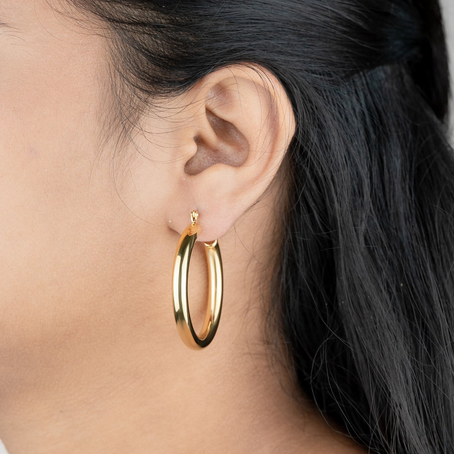 Loop 2.0 – 18K Gold Plated Hoop Earrings