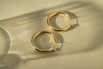 Loop 2.0 – 18K Gold Plated Hoop Earrings